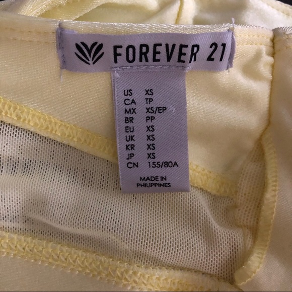 ⭐️2 for 25$  | Forever 21 yellow sports bra - Picture 5 of 5